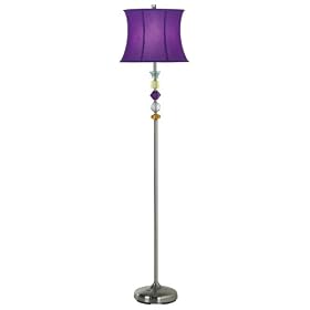 Purple Bijoux Floor Lamp
