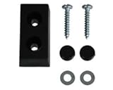 アイテック フスマ戸当リ黒 1個入