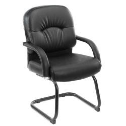 Boss Mid Back Guest Chair In Black
