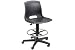 Contoured Plastic Stool With Pneumatic Height Adjustment