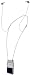 Radius Neckstrap Earbuds Designed for 3G iPod Nano - color Silver