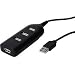 ASSMANN USB2.0 Hub 4-port bus powered 4xUSB A/F 1xUSB A/M non branded ohne Netzteil