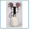 Reddy Tank Top Infra Red Heater 10,000 30,000 BTU Propane Dual Head w/ Piezo Ignition Reddy Tank Top Infra-Red Heater 10,000 - 30,000 BTU Propane Dual Head w/ Piezo Ignition