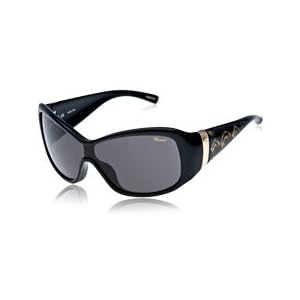 Genuine Chopard SCH 054 0700 Black Gold Sunglasses