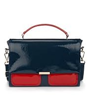 Limited Collection Patent Satchel Bag