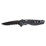 SOG Specialty Knives & Tools TFSA-98 Flash II 1/2 Serrated, Black TiNi