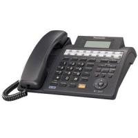 PANASONIC PHONE,4-LINE SPEAKER,BK (Case of 2)