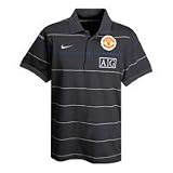ナイキ マンチェスターユナイテッド S/S ポロ ブラック×ホワイト
