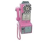 Crosley 1950s Pay Phone - Pink
