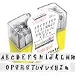 Uppercase Stamp Set 4Mm-Jeanie