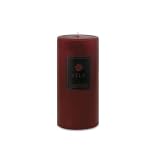 Bordeaux Pillar Candles - Unscented