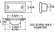 Truck-Lite Model 25 Surface Mount Bulb Replaceable Red 25766R