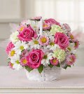 Same Day Flower Delivery New Baby Girl Basket