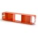 Cheap Wall DVD Rack - Duoplane (Orange) (8
