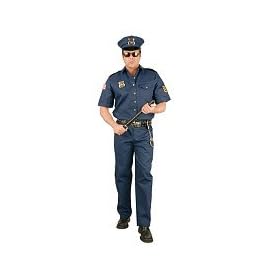 Police Officer Halloween Costume - Adult Size Large
