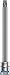 Wera 05003368001 8767 A HF Torx Zyklop Bit Socket with 1/4" Drive with Holding Function, TX 27 x 100 mm