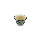 Boleslawiec Polish Pottery bowl H5396A pattern 835X made by Ceramika Artystyczna