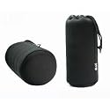 JJC Xtra Large Neoprene Lens Pouch (10 x 24cm) - Suitable for Canon,  Leica,  Nikon,  Olympus,  Panasonic,  Pentax,  Samsung,  Sigma,  Sony,  Tamron,  Tokina etc lenses