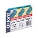 Oxford 04613 - Laminated Index Card Guides, Monthly, 1/3 Tab, Manila, 4 x 6, 12/Set-ESS04613