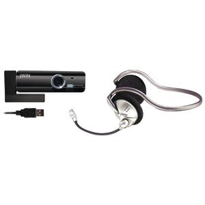 JWIN JCAM800 300K MINI WEB CAM WITH MICROPHONE HEADSET FOR NOTEBOOKS