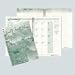 House of Doolittle 522 Monthly Planner/Daily Journal, 1 Month/Spread, Hard Cover, 7x10, Green/Cream