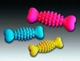 JW Pet Company Tough By Nature CyberBone Regular Dog Toy Assorted Colors