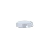 Service Ideas Twist N' Serv 20 Oz White Replacement Lid - TNSL20WH