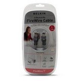 Belkin IEEE 1394 Firewire Cable, S400 ICE, 4-Pin to 4-Pin, 6ft