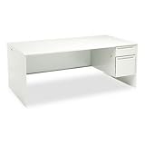 38000 Series 72 W Right Pedestal Office Desk Finish: Light Gray