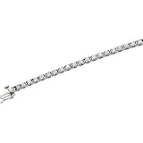 14K White Gold Diamond Bracelet