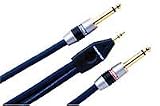 Monster Cable 400MkII 1/8 inch TRS to Dual 1/4 inch TS Cable - 9.97 Foot