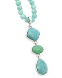 Janice Girardi Amazonite Beaded Necklace