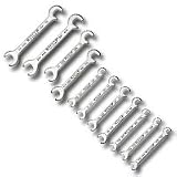 11 Piece Miniature Angle Wrench Set