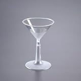 6 OZ. CLEAR TWO PIECES MARTINI GLASS 12/12 144CS