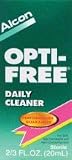 Deals Opti-Free Daily Cleaner for Contact Lenses, 2/3-Ounce Containers (Pack of 2) for Sale