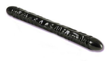 Black Jack 18 Inch Veined Double Dong