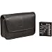 Leica Accessory Set for C-LUX 1 Digital Camera Black Leather Case and Battery
