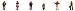 Hornby R564 Farm People (Pack of 6) OO Gauge