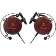 Audio-Technica ATH-EW9 Lightweight Wood Clip-on Headphones