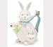 Adorable Easter Bunny Teapot With Flower Spout And Butterfly Handle For Teas And Kitchen Decor