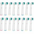 16 x REPLACEMENT TOOTHBRUSH HEADS COMPATIBLE FOR BRAUN ORAL B, EB17-4, (4 x 4pk), compatible with Oral-B Vitality Precision Clean, White Clean, Sensitive Clean, Oral-B Professional Care 5000, 6000, 7000, 8000, Oral-B Triumph Professional Care 9000 Series, Oral-B Advanced Power 400, 900, Oral-B Dual Clean, “same day shipping”
