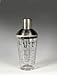Recipe Cocktail Shaker, Stainless Steel/Glass