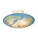Galactic Glow-In-The-Dark 17 Wide Ceiling Light Fixture