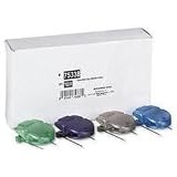 ADVANTUS CORPORATION Fabric Panel Wall Clips, Standard Size, Assorted Metallic Colors, 20... by Advantus