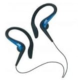 Electronics : JVC  HA-EB70-AE - Sporty Ear Clip Headphones - Blue