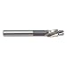 KEO 55235 Cobalt Steel Precision 3 Flutes Cap Screw Counterbore, Integral Pilot, Uncoated (Bright) Finish, 1.375" Diameter, 7/8" Size