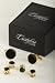 Cristoforo Cardi Enamel Cufflink and Stud Set