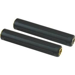 American Recorder (ART) 1 4 Female to 1 4 Female Mono Adapter, Gold by