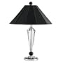 Schonbek Jasmine Black Crystal Table Lamp