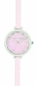 Betsey Johnson Women's XOX Pink Patent Leather Watch #BJ2131